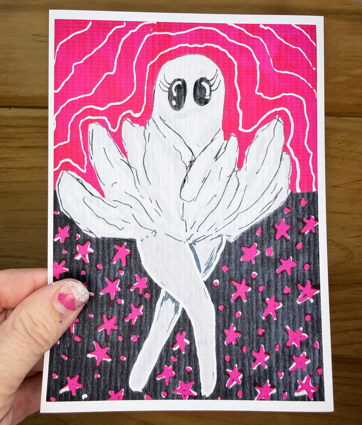 Marilyn's Ghost Mini Art Print