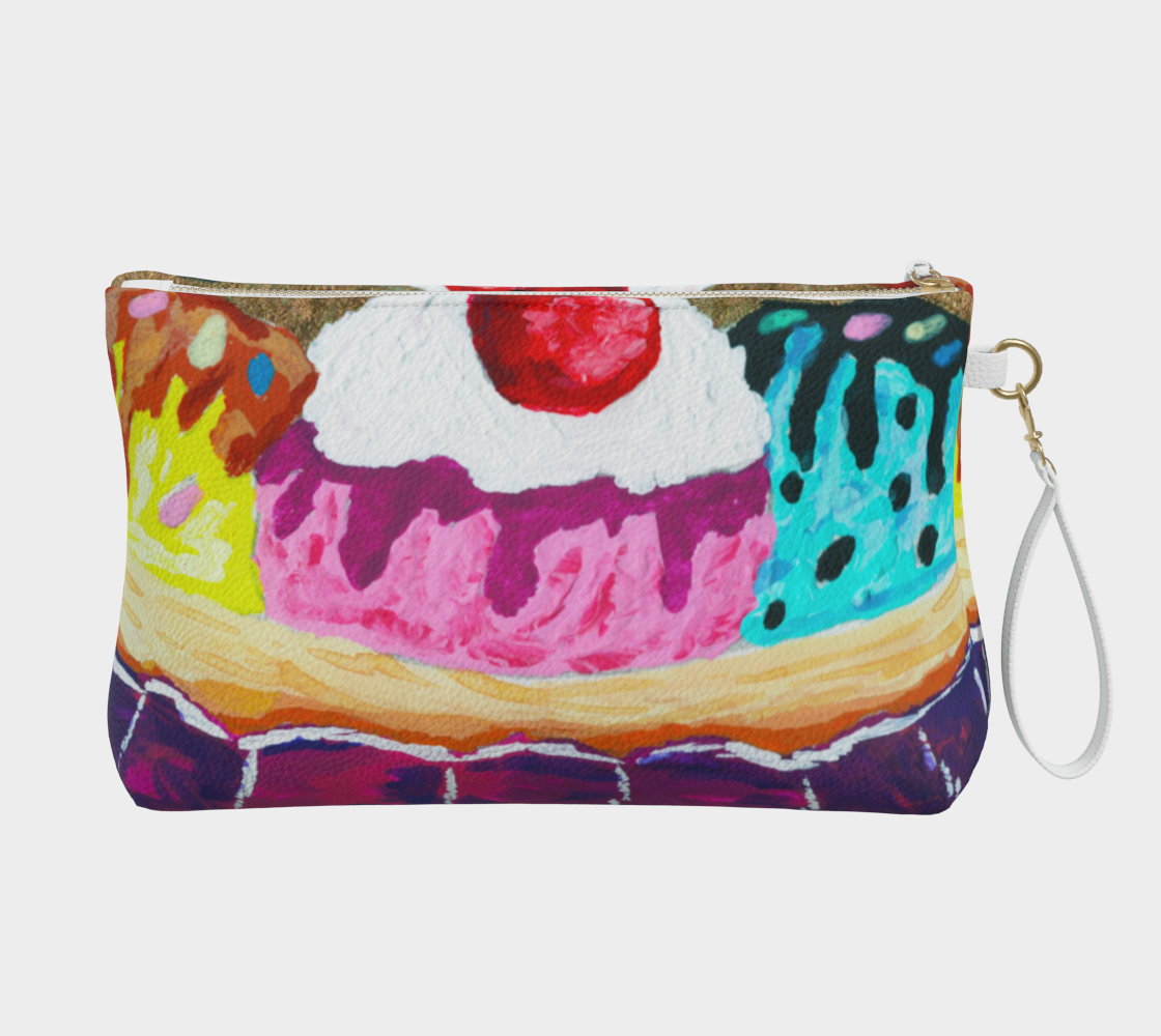 Ice Cream Nostalgia Vegan Leather Bag