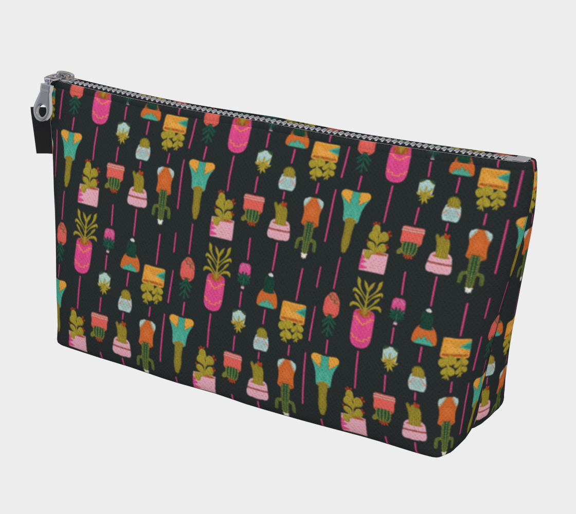 Potted Lines Flat Bottom Bag