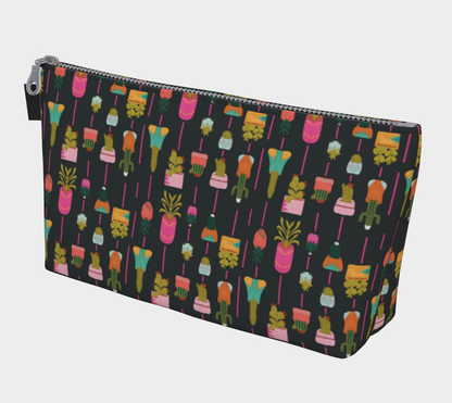 Potted Lines Flat Bottom Bag