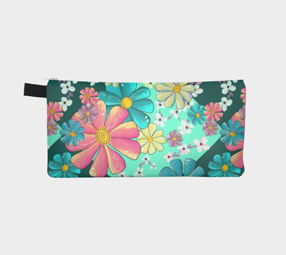 Flower Path Pencil Pouch