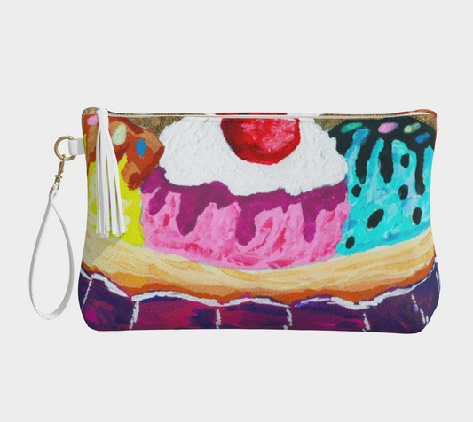 Ice Cream Nostalgia Vegan Leather Bag