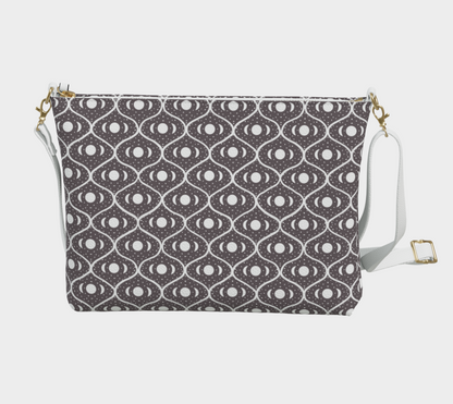 Moons Vegan Leather Crossbody Purse