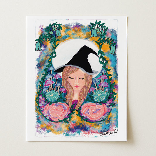 The Witch's Garden Art Print