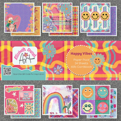 Happy Vibes Creative Paper Pack