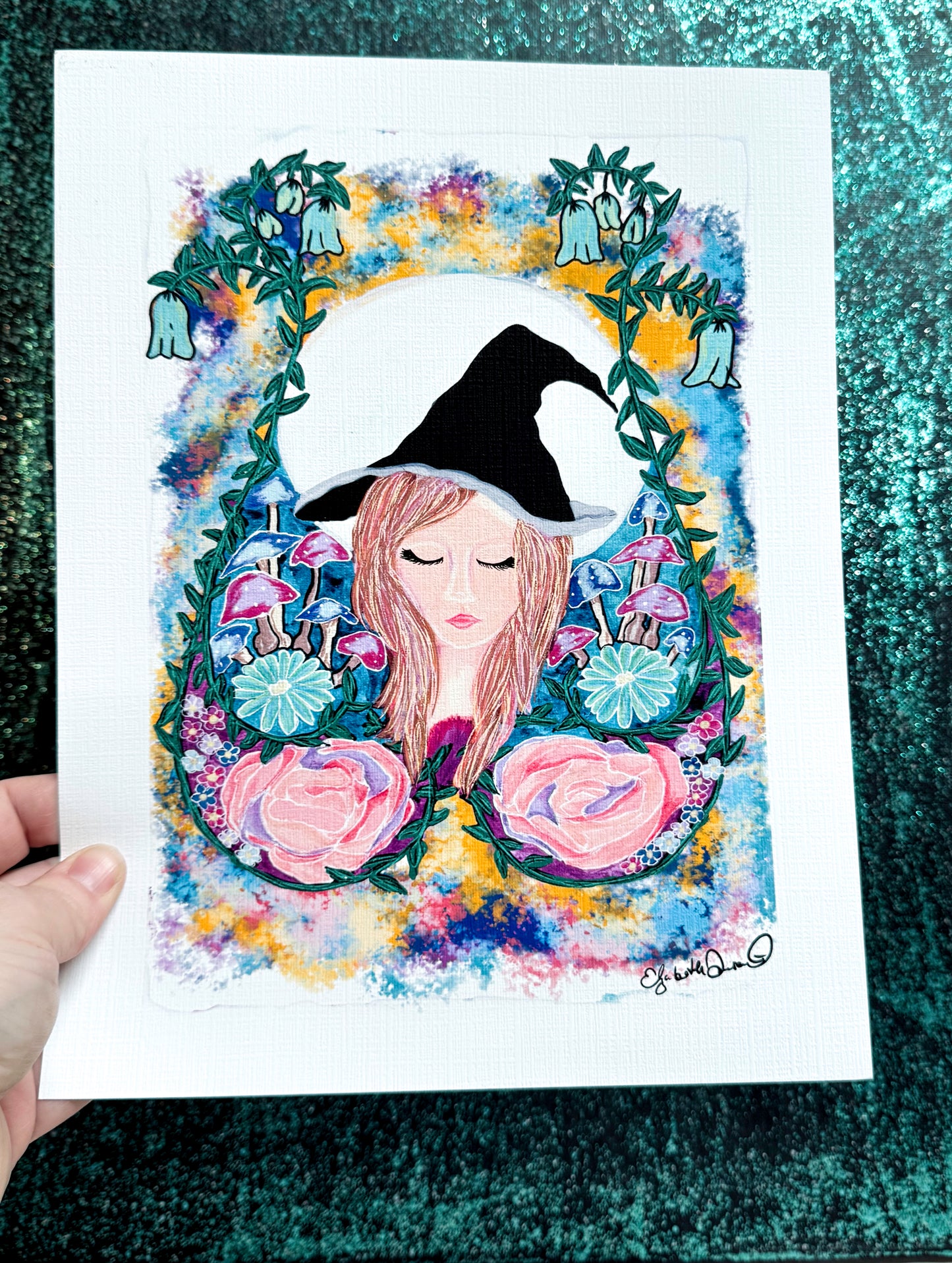 The Witch's Garden Art Print