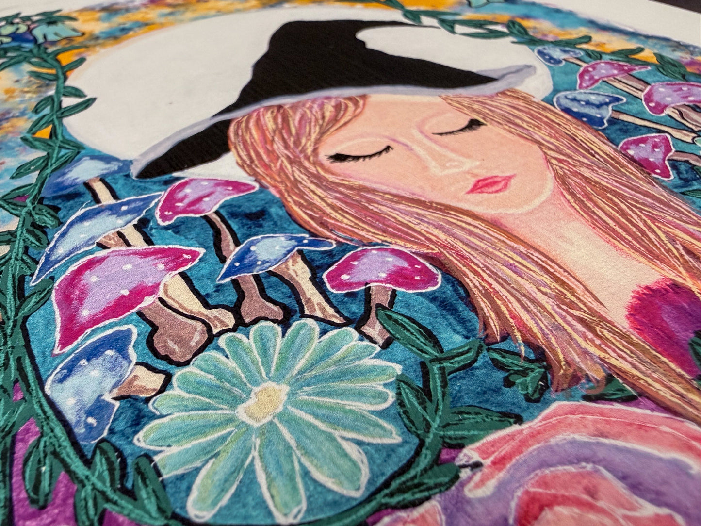 The Witch's Garden Art Print