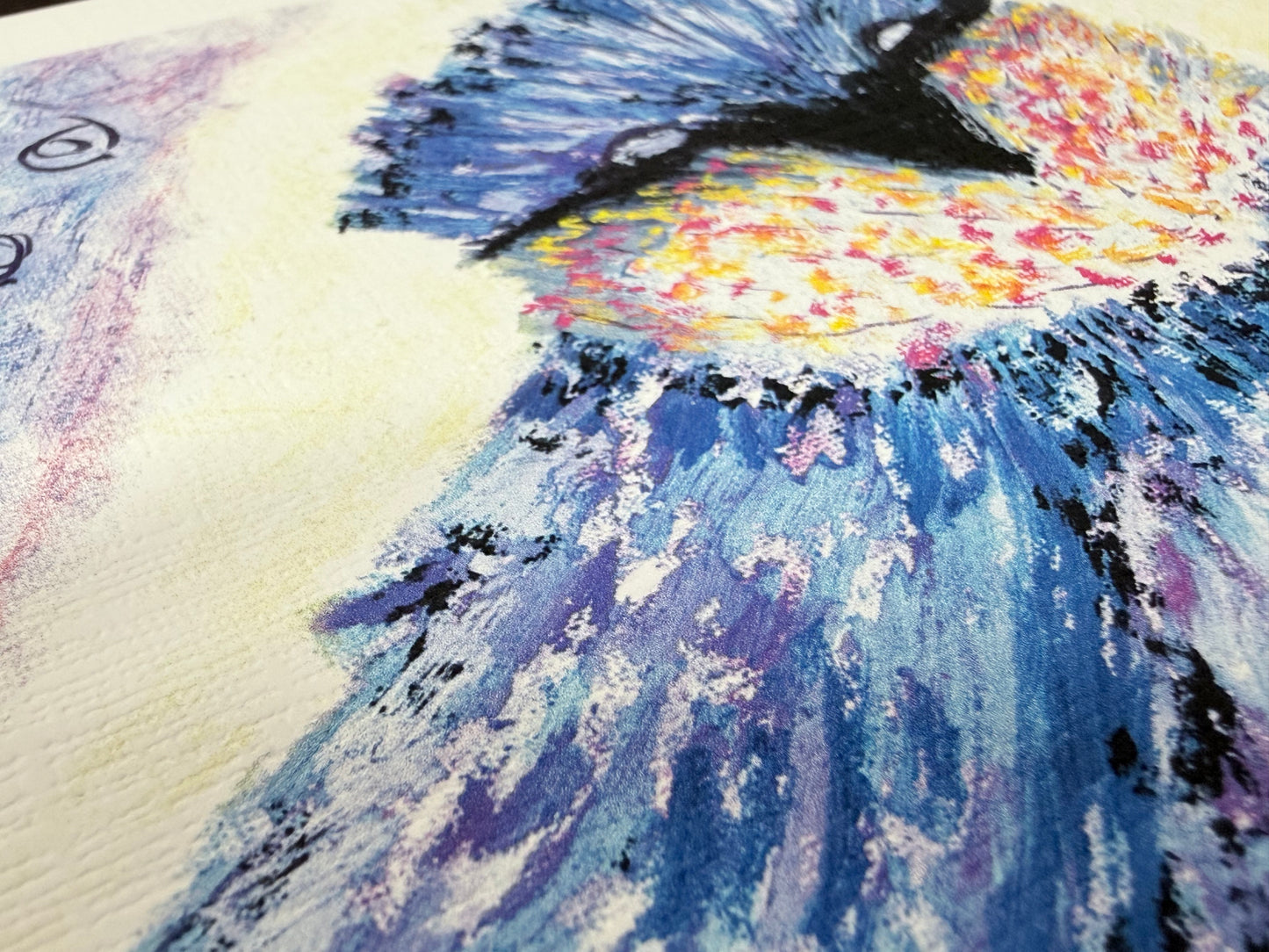 Chubby Little Bird Art Print