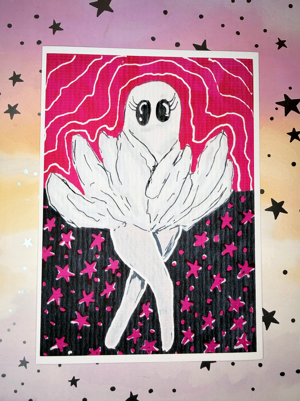 Marilyn's Ghost Mini Art Print