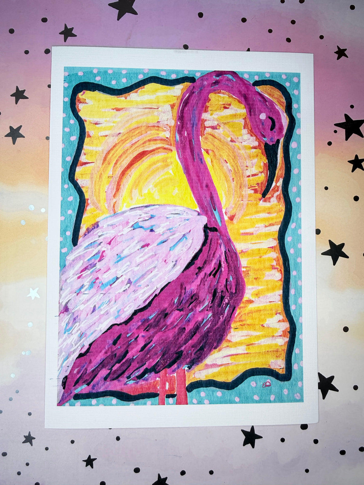 The Sunset Nap Mini Art Print
