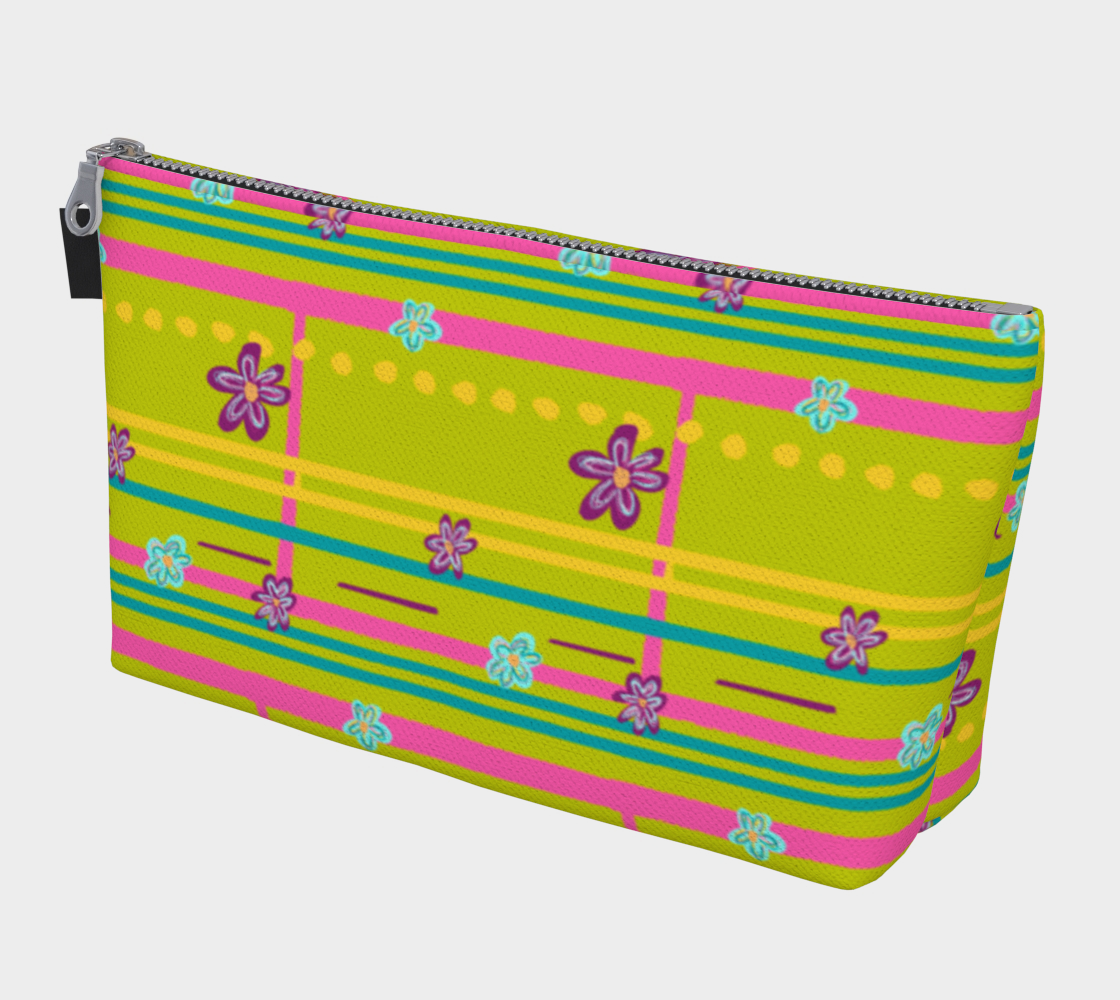 LDA Pattern Flat Bottom Pouch