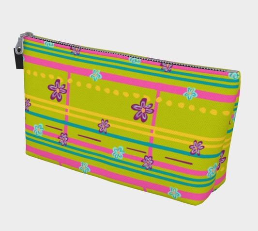LDA Pattern Flat Bottom Pouch