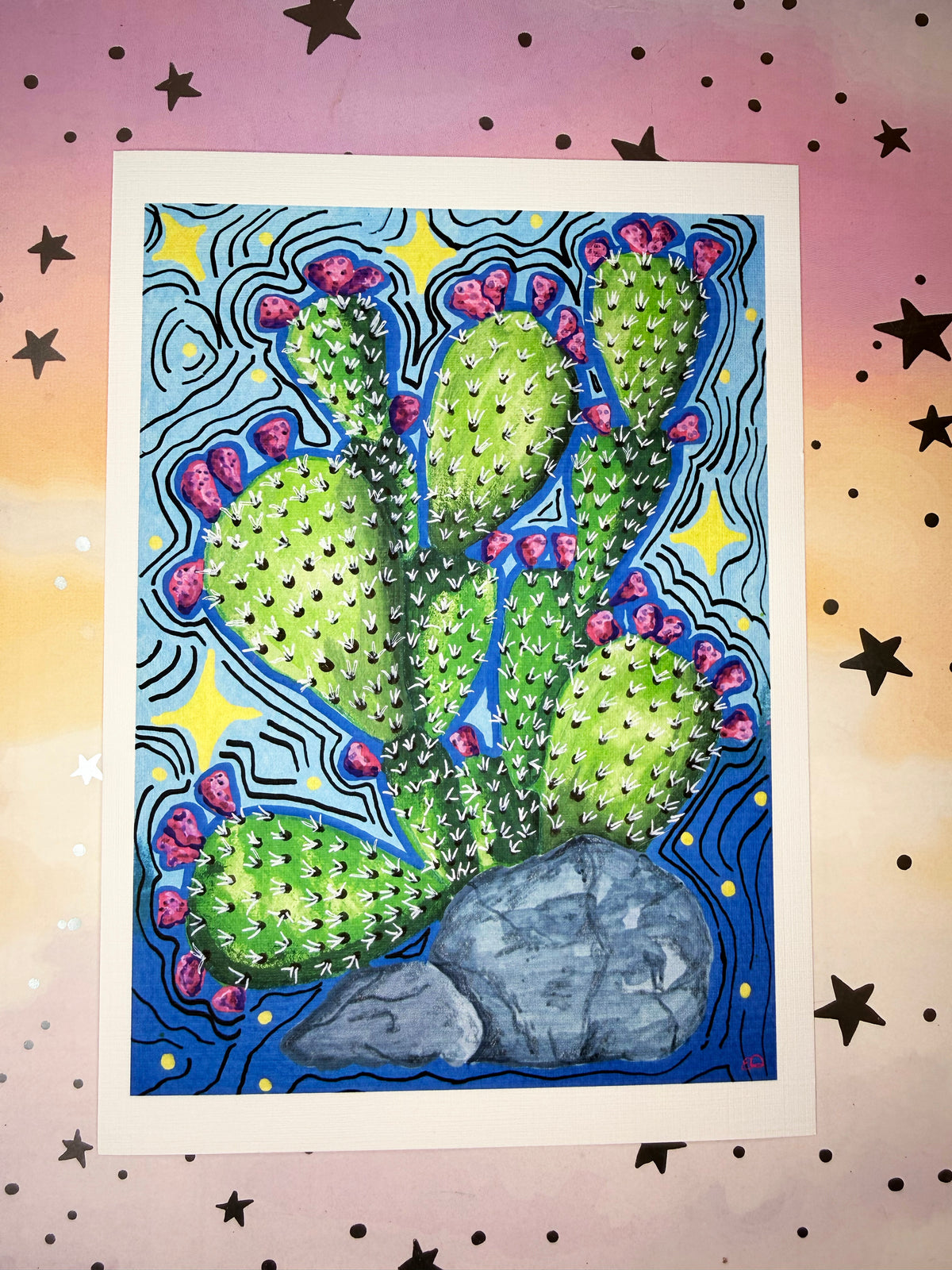 Desert Colors Art Print