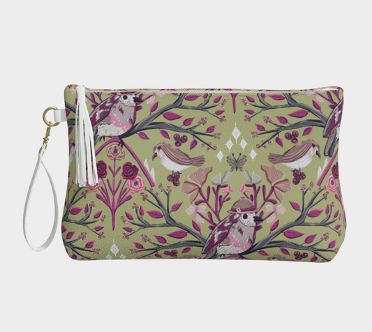 Vintage Spring Vegan Leather Bag